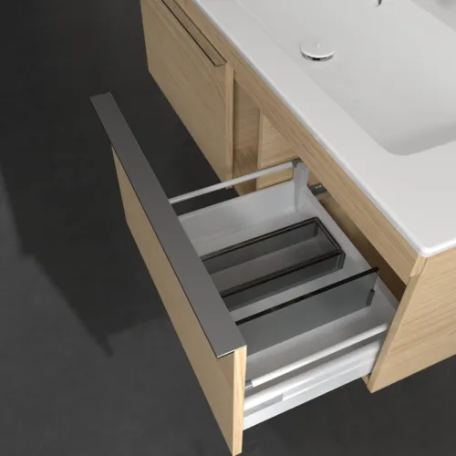 VILLEROY BOCH Toaletní skříňka Venticello, 2 výsuvy, 1153 x 420 x 502 mm, severský dub / severský dub #A93801VJ, obrázek 6