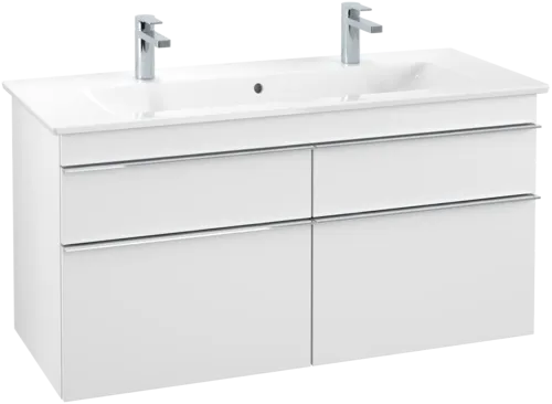 VILLEROY BOCH Venticello toaletní skříňka, 4 výsuvy, 1153 x 590 x 502 mm, bílá matná / bílá matná #A92901MS