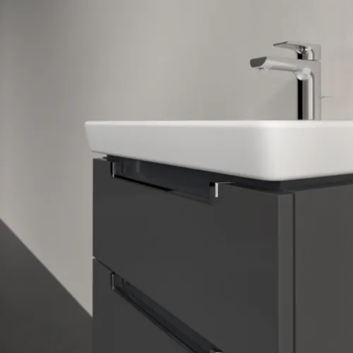 VILLEROY BOCH Subway 2.0 Vanity unit, 2 výsuvy, 485 x 590 x 379 mm, lesklá šedá #A90710FP, obrázek 6