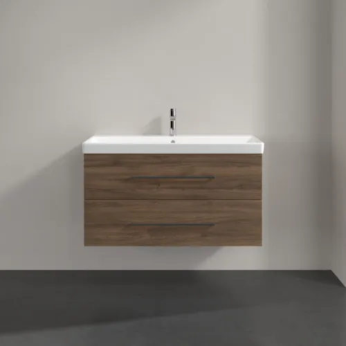 VILLEROY BOCH Avento toaletní skříňka, 2 výsuvy, 976 x 514 x 484 mm, dub Arizona #A89200VH, obrázek 7