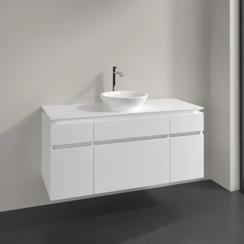 VILLEROY BOCH Legato toaletní skříňka, 5 výsuvů, 1200 x 550 x 500 mm, bílá matná / bílá matná #B57800MS, obrázek 2