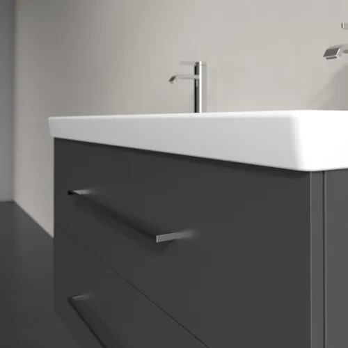 VILLEROY BOCH Avento toaletní skříňka, 2 výsuvy, 976 x 514 x 484 mm, grafitová barva #A89200VR, obrázek 5