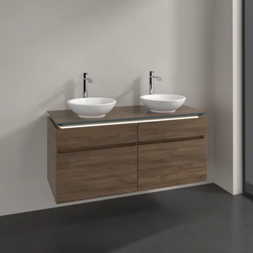 VILLEROY BOCH Legato toaletní skříňka, s osvětlením, 4 výsuvy, 1200 x 550 x 500 mm, Arizona Oak / Arizona Oak #B584L0VH, obrázek 2