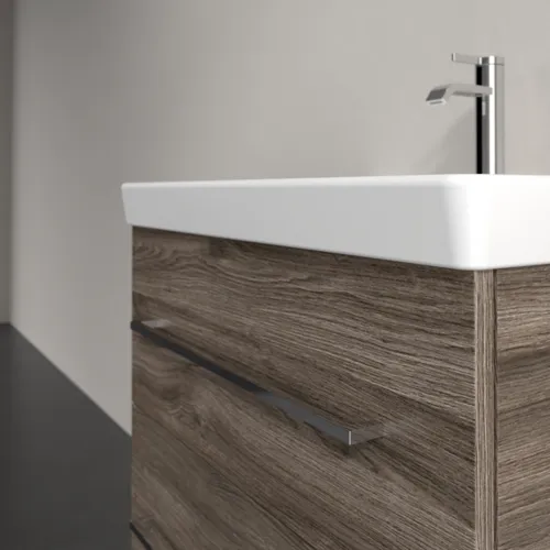 VILLEROY BOCH Avento toaletní skříňka, 2 výsuvy, 626 x 514 x 484 mm, dub kamenný #A89000RK, obrázek 9