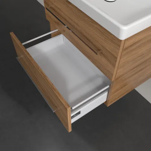 VILLEROY BOCH Avento toaletní skříňka, 2 výsuvy, 626 x 514 x 484 mm, dub Kansas #A89000RH, obrázek 13