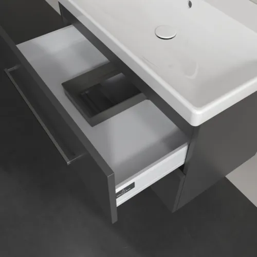 VILLEROY BOCH Avento toaletní skříňka, 2 výsuvy, 776 x 514 x 484 mm, grafitová barva #A89100VR, obrázek 7