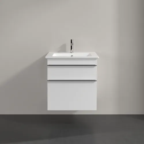 VILLEROY BOCH Venticello toaletní skříňka, 2 výsuvy, 553 x 590 x 502 mm, bílá matná / bílá matná #A92301MS, obrázek 3