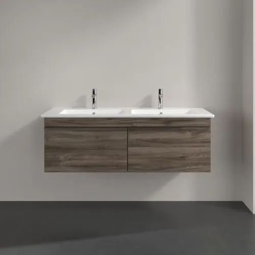 VILLEROY BOCH Toaletní skříňka Venticello, 2 výsuvy, 1253 x 420 x 502 mm, Kamenný dub / Kamenný dub #A93901RK, obrázek 3