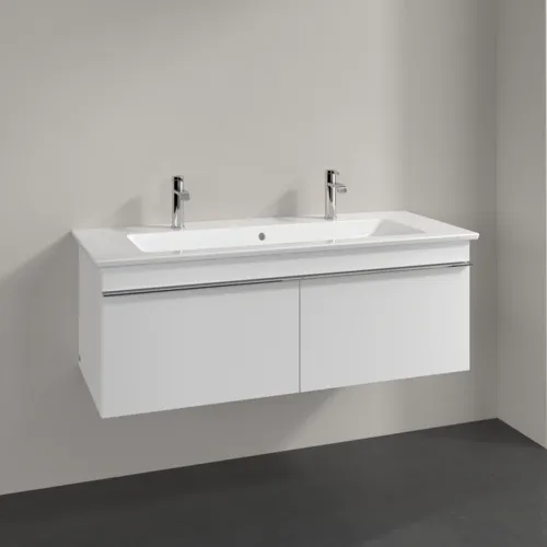 VILLEROY BOCH Venticello toaletní skříňka, 2 výsuvy, 1153 x 420 x 502 mm, bílá matná / bílá matná #A93801MS, obrázek 2