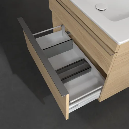 VILLEROY BOCH Toaletní skříňka Venticello, 2 výsuvy, 753 x 590 x 502 mm, severský dub / severský dub #A92501VJ, obrázek 6