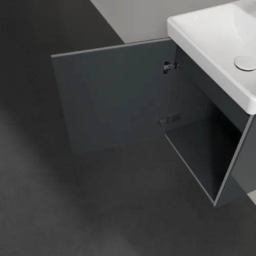 VILLEROY BOCH Avento toaletní skříňka, 1 dveře, 430 x 514 x 384 mm, Crystal Grey #A88700B1, obrázek 6