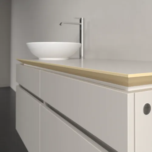 VILLEROY BOCH Legato toaletní skříňka, 4 výsuvy, 1200 x 550 x 500 mm, Soft Grey / Soft Grey #B58000VK, obrázek 5