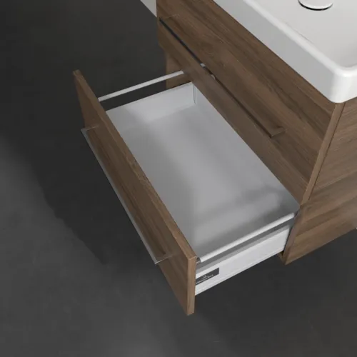 VILLEROY BOCH Avento toaletní skříňka, 2 výsuvy, 626 x 514 x 484 mm, dub Arizona #A89000VH, obrázek 10