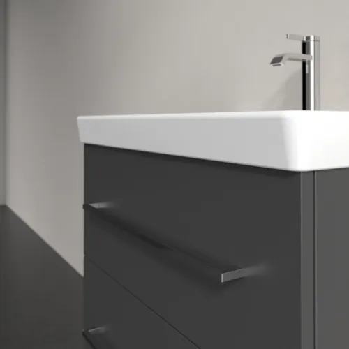 VILLEROY BOCH Avento toaletní skříňka, 2 výsuvy, 626 x 514 x 484 mm, grafitová barva #A89000VR, obrázek 5