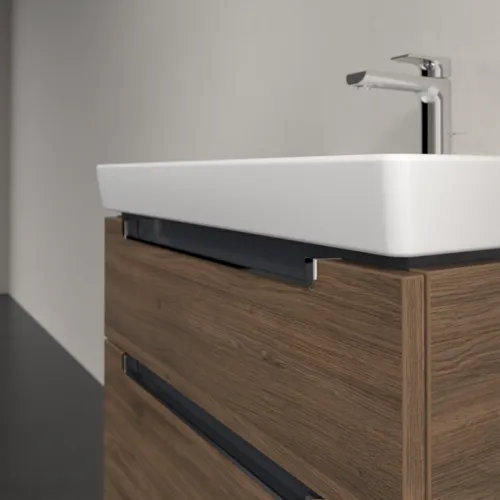 VILLEROY BOCH Subway 2.0 Vanity unit, 2 výsuvy, 637 x 590 x 454 mm, Arizona Oak #A91010VH, obrázek 5