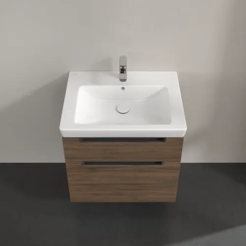 VILLEROY BOCH Subway 2.0 Vanity unit, 2 výsuvy, 637 x 590 x 454 mm, Arizona Oak #A91010VH, obrázek 4