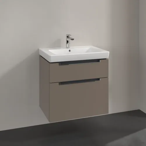 VILLEROY BOCH Subway 2.0 Vanity unit, 2 výsuvy, 637 x 590 x 454 mm, Truffle Grey #A91010VG, obrázek 2