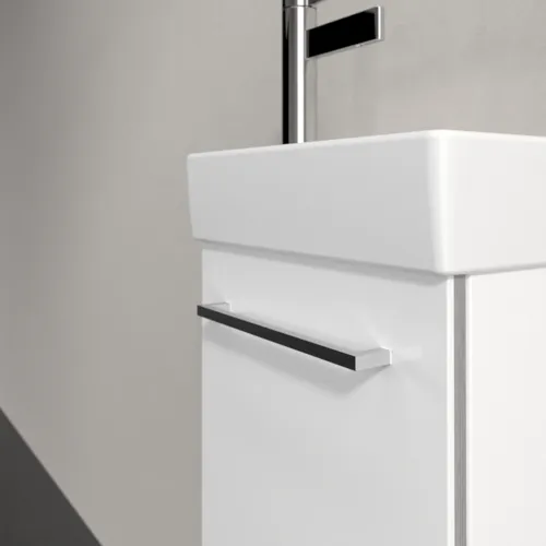VILLEROY BOCH Avento toaletní skříňka, 1 dvířka, 340 x 514 x 234 mm, Crystal White #A87601B4, obrázek 5