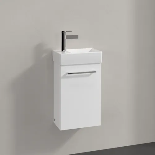 VILLEROY BOCH Avento toaletní skříňka, 1 dvířka, 340 x 514 x 234 mm, Crystal White #A87601B4, obrázek 2