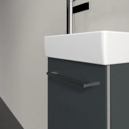 VILLEROY BOCH Avento toaletní skříňka, 1 dvířka, 340 x 514 x 234 mm, Crystal Grey #A87601B1, obrázek 6