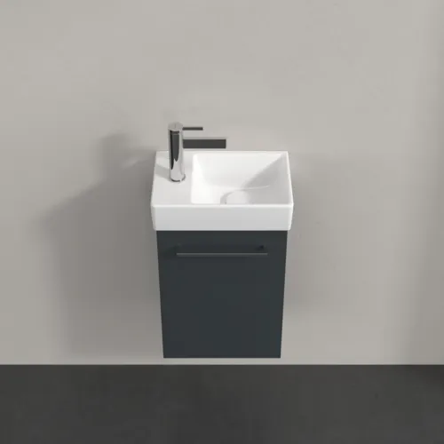 VILLEROY BOCH Avento toaletní skříňka, 1 dvířka, 340 x 514 x 234 mm, Crystal Grey #A87601B1, obrázek 5