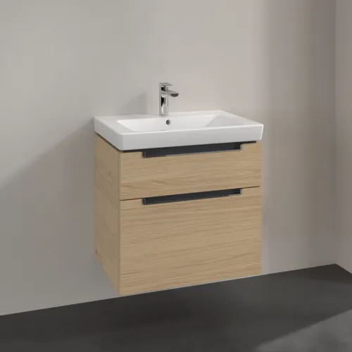VILLEROY BOCH Subway 2.0 Vanity unit, 2 výsuvy, 637 x 590 x 454 mm, dub severský #A91010VJ, obrázek 2