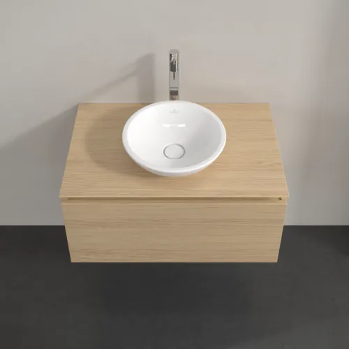 VILLEROY BOCH Legato toaletní skříňka, 1 zásuvka, 800 x 380 x 500 mm, severský dub / severský dub #B56900VJ, obrázek 4