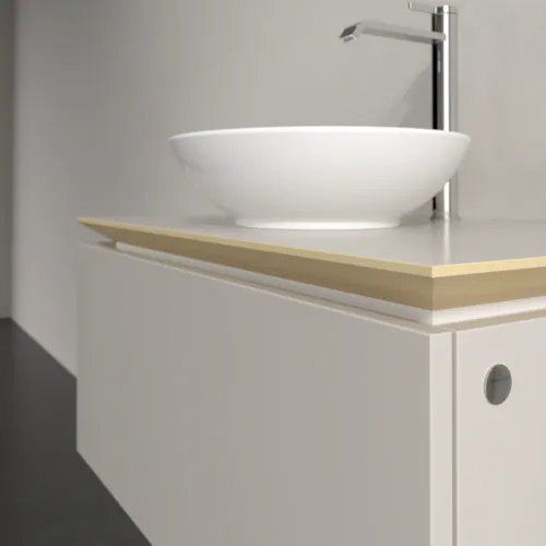 VILLEROY BOCH Legato toaletní skříňka, 1 zásuvka, 800 x 380 x 500 mm, Soft Grey / Soft Grey #B56900VK, obrázek 5