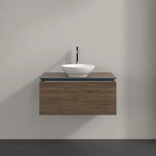 VILLEROY BOCH Legato toaletní skříňka, 1 zásuvka, 800 x 380 x 500 mm, Arizona Oak / Arizona Oak #B56900VH, obrázek 3