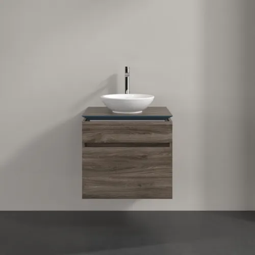VILLEROY BOCH Legato toaletní skříňka, 2 výsuvy, 600 x 550 x 500 mm, Kamenný dub / Kamenný dub #B56800RK, obrázek 3