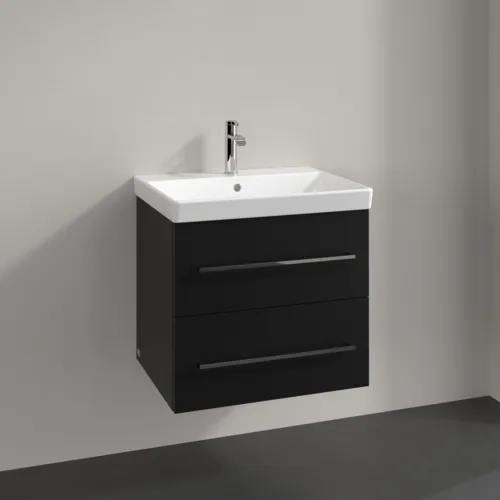 VILLEROY BOCH Avento toaletní skříňka, 2 výsuvy, 576 x 514 x 484 mm, Volcano Black #A88900VL, obrázek 2
