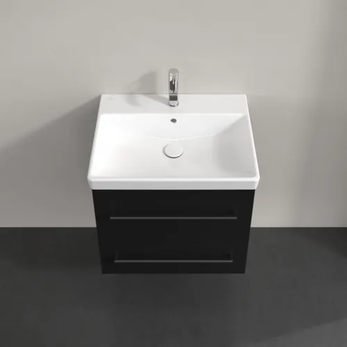 VILLEROY BOCH Avento toaletní skříňka, 2 výsuvy, 576 x 514 x 484 mm, Volcano Black #A88900VL, obrázek 4