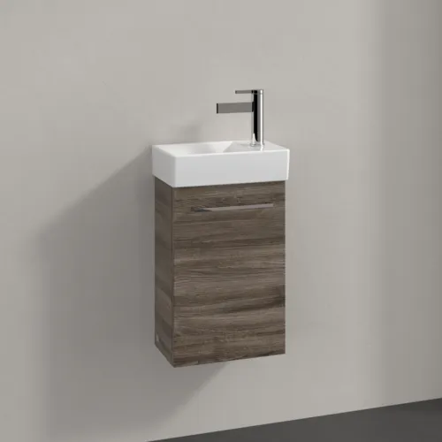 VILLEROY BOCH Avento toaletní skříňka, 1 dvířka, 340 x 514 x 234 mm, dub kamenný #A87600RK, obrázek 3