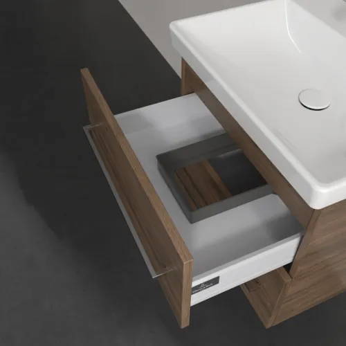 VILLEROY BOCH Avento toaletní skříňka, 2 výsuvy, 576 x 514 x 484 mm, dub Arizona #A88900VH, obrázek 11