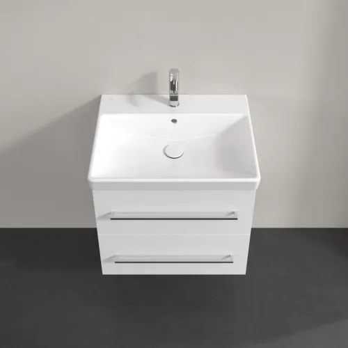 VILLEROY BOCH Avento toaletní skříňka, 2 výsuvy, 576 x 514 x 484 mm, lesklá bílá #A88900VE, obrázek 4