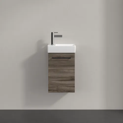 VILLEROY BOCH Avento toaletní skříňka, 1 dvířka, 340 x 514 x 234 mm, dub kamenný #A87611RK, obrázek 3