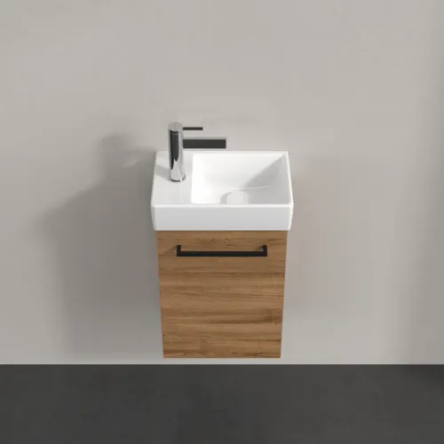 VILLEROY BOCH Avento toaletní skříňka, 1 dvířka, 340 x 514 x 234 mm, dub Kansas #A87611RH, obrázek 4
