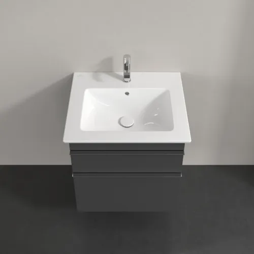 VILLEROY BOCH Venticello toaletní skříňka, 2 výsuvy, 553 x 590 x 502 mm, lesklá šedá / lesklá šedá #A92301FP, obrázek 4