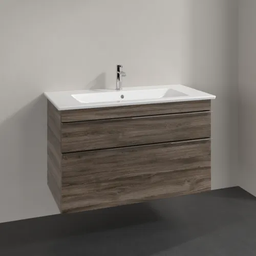 VILLEROY BOCH Toaletní skříňka Venticello, 2 výsuvy, 953 x 590 x 502 mm, Kamenný dub / Kamenný dub #A92601RK, obrázek 2