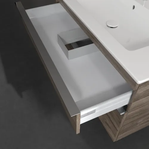 VILLEROY BOCH Toaletní skříňka Venticello, 2 výsuvy, 953 x 590 x 502 mm, Kamenný dub / Kamenný dub #A92601RK, obrázek 7