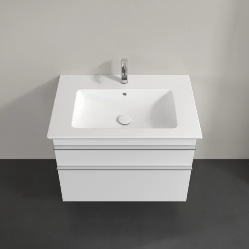 VILLEROY BOCH Venticello toaletní skříňka, 2 výsuvy, 753 x 590 x 502 mm, bílá matná / bílá matná #A92501MS, obrázek 4