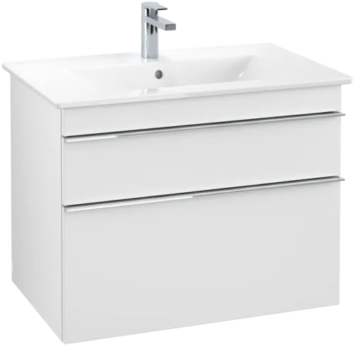 VILLEROY BOCH Venticello toaletní skříňka, 2 výsuvy, 753 x 590 x 502 mm, bílá matná / bílá matná #A92501MS