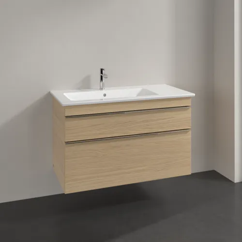 VILLEROY BOCH Toaletní skříňka Venticello, 2 výsuvy, 953 x 590 x 502 mm, severský dub / severský dub #A92701VJ, obrázek 2