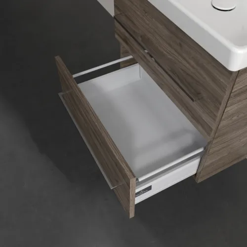 VILLEROY BOCH Avento toaletní skříňka, 2 výsuvy, 576 x 514 x 484 mm, dub kamenný #A88900RK, obrázek 10