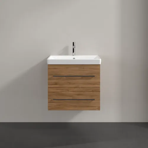 VILLEROY BOCH Avento toaletní skříňka, 2 výsuvy, 576 x 514 x 484 mm, dub Kansas #A88900RH, obrázek 4