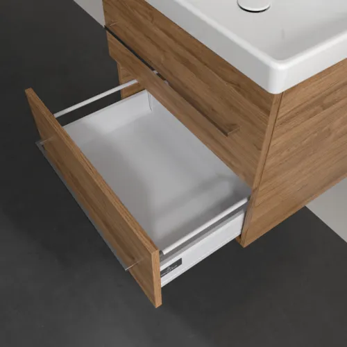 VILLEROY BOCH Avento toaletní skříňka, 2 výsuvy, 576 x 514 x 484 mm, dub Kansas #A88900RH, obrázek 13