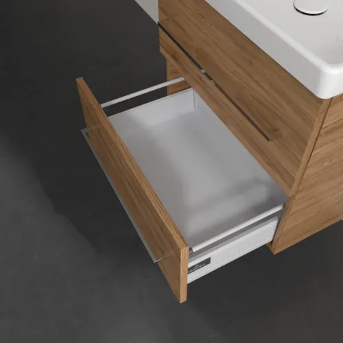 VILLEROY BOCH Avento toaletní skříňka, 2 výsuvy, 576 x 514 x 484 mm, dub Kansas #A88900RH, obrázek 10