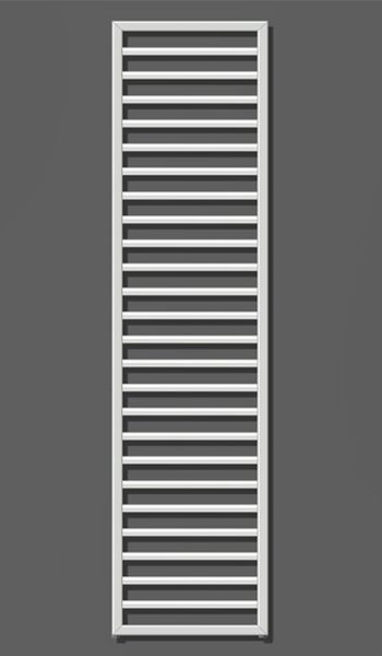 ZEHNDER SUBWAY 1800x450mm SUB-180-045 bílá