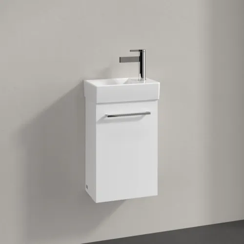 VILLEROY BOCH Avento toaletní skříňka, 1 dvířka, 340 x 514 x 234 mm, lesklá bílá #A87600VE, obrázek 2