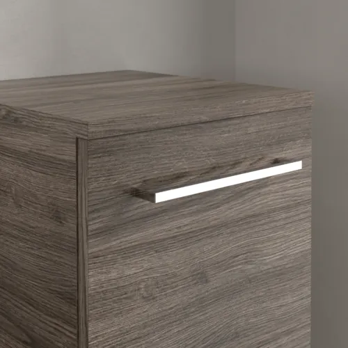 VILLEROY BOCH Boční skříňka Avento, 1 dvířka, 347 x 888 x 405 mm, dub kamenný #A89501RK, obrázek 5